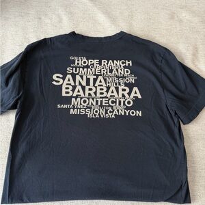 James Perse Special Gatehouse Collection Tee-Santa Barbara Beaches Size 0 Men’s